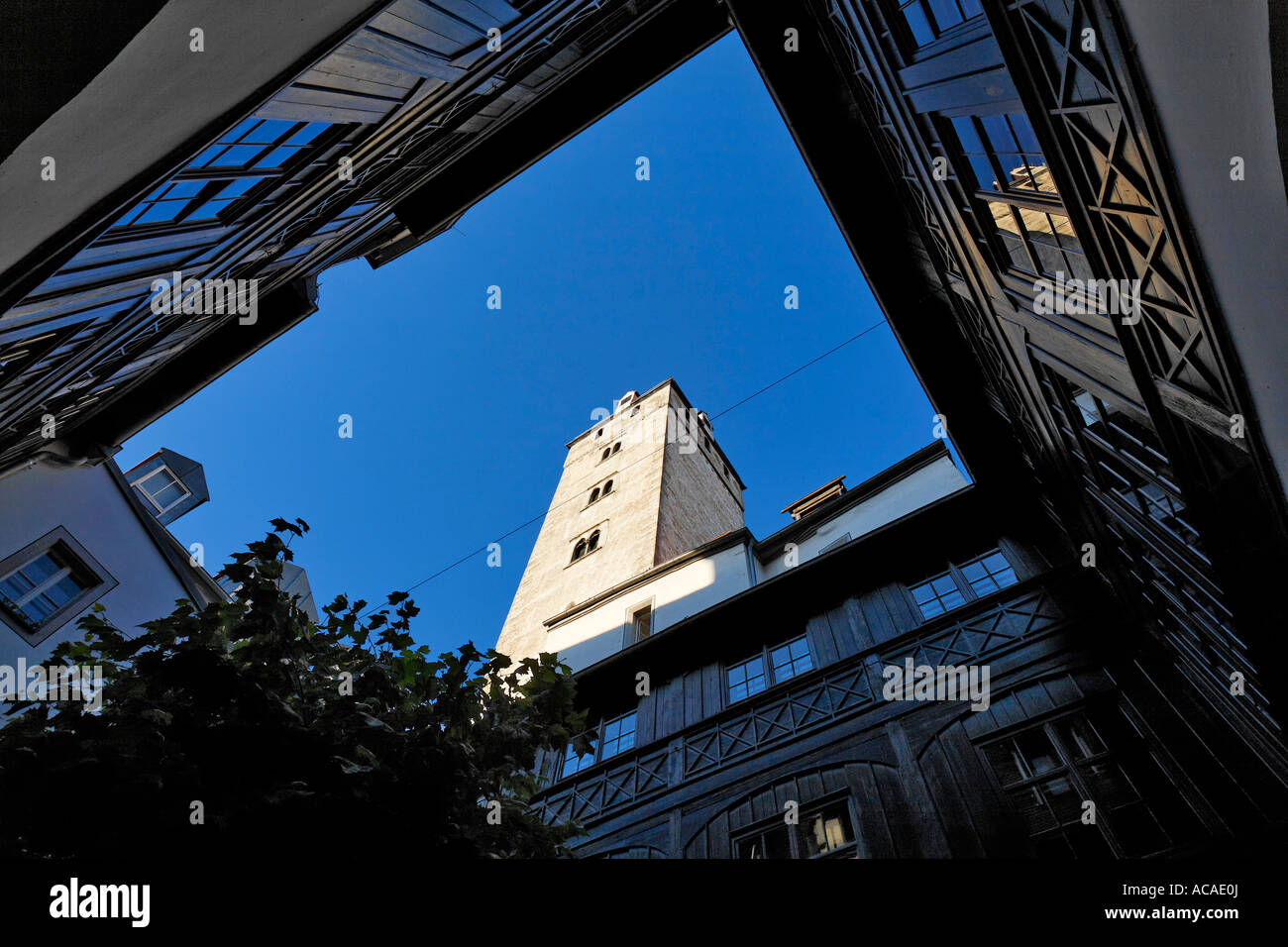 Goldener turm golden tower hi-res stock photography and images - Alamy