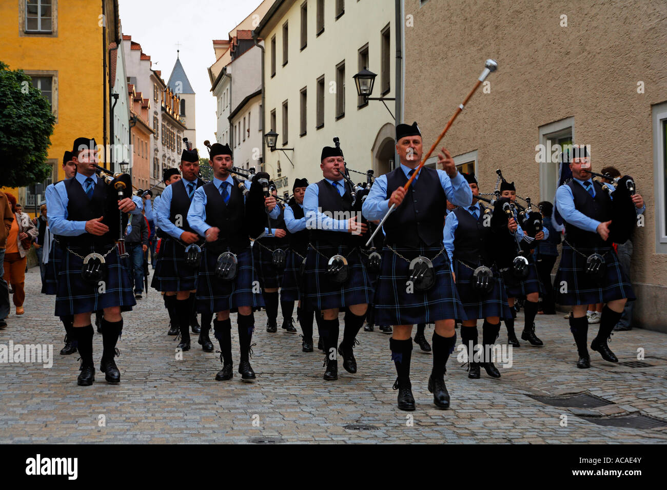 Scottish bagpipes group Grampian Police, Buergerfest festival