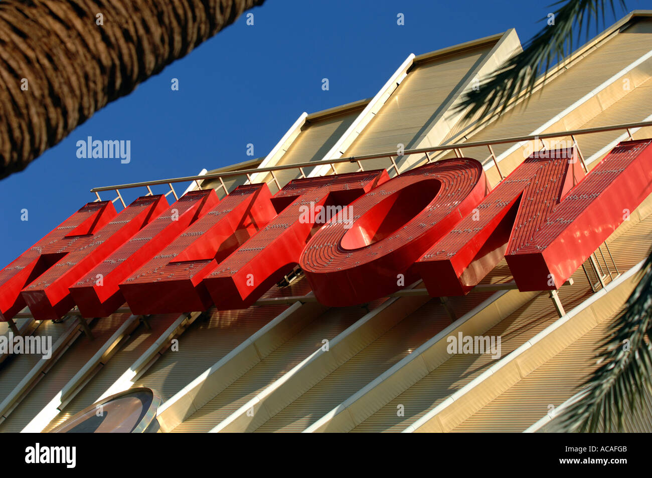 Hilton Hotel and Casino Las Vegas Nevada USA Stock Photo Alamy