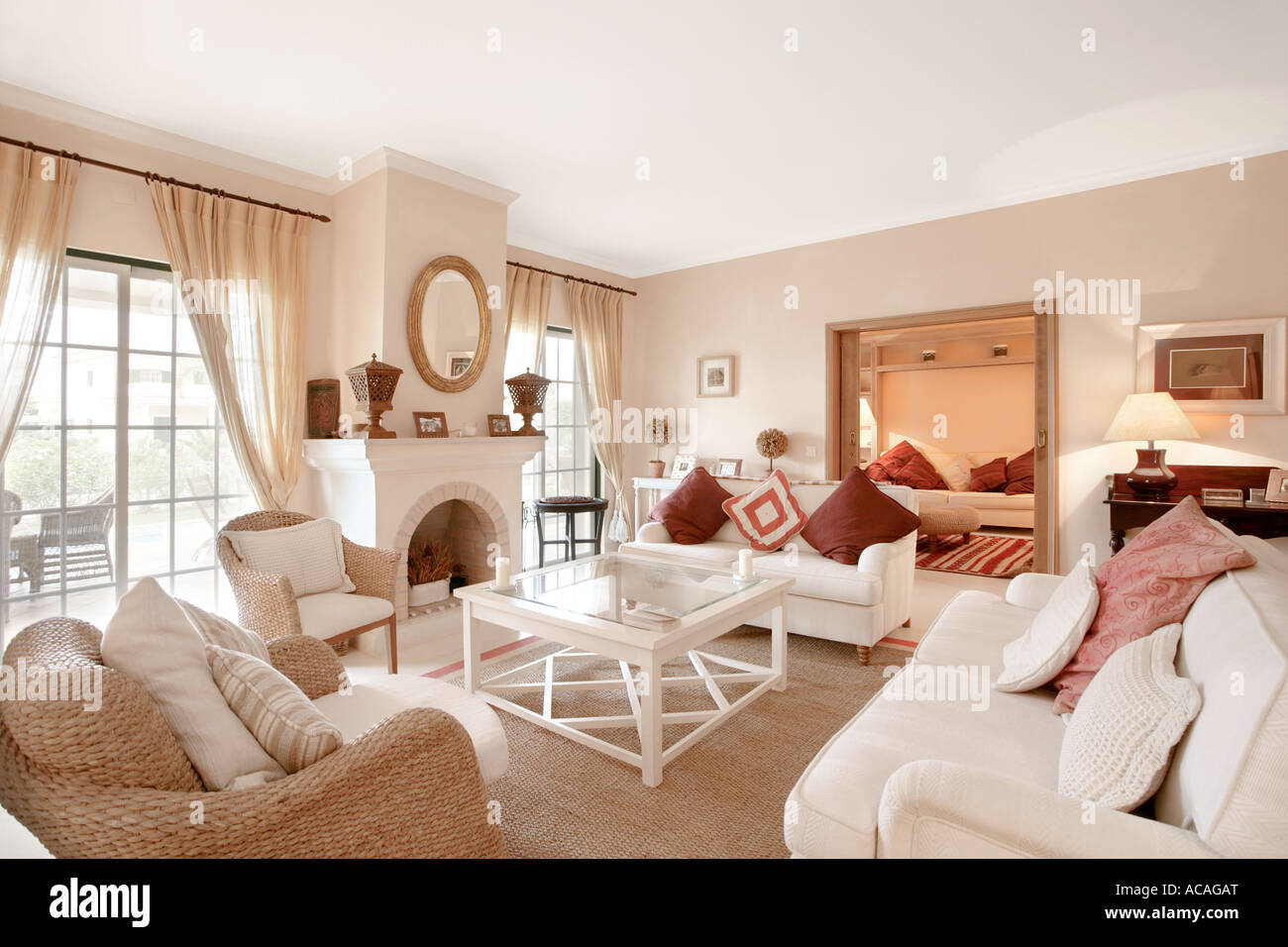 interior of modern sitting room,house Stock Photo - Alamy