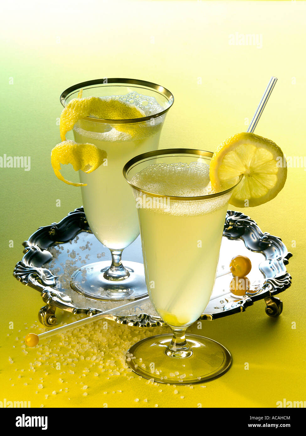 Self-made lemonade Stock Photo