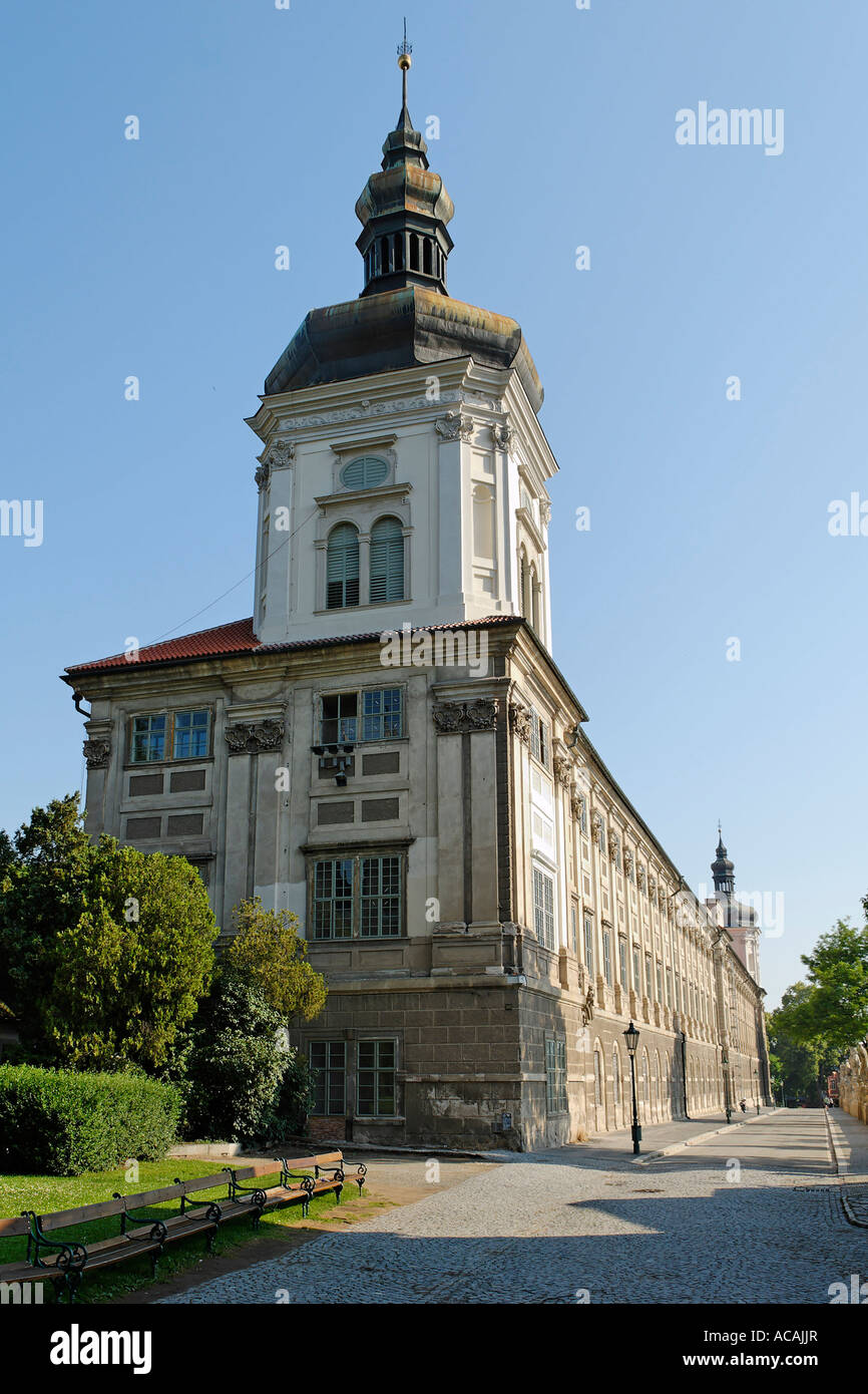 Jesuite college, historic old town of Kutna Hora, Kuttenberg, central Bohemia, Czech Republic Stock Photo