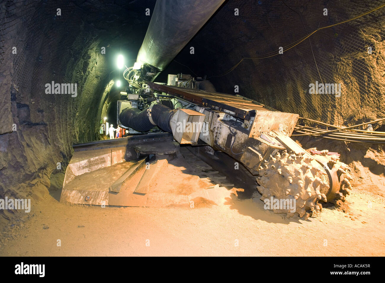 Of the iron ore mine 'Konrad'. Salzgitter, Lower Saxonia, Germany Stock Photo