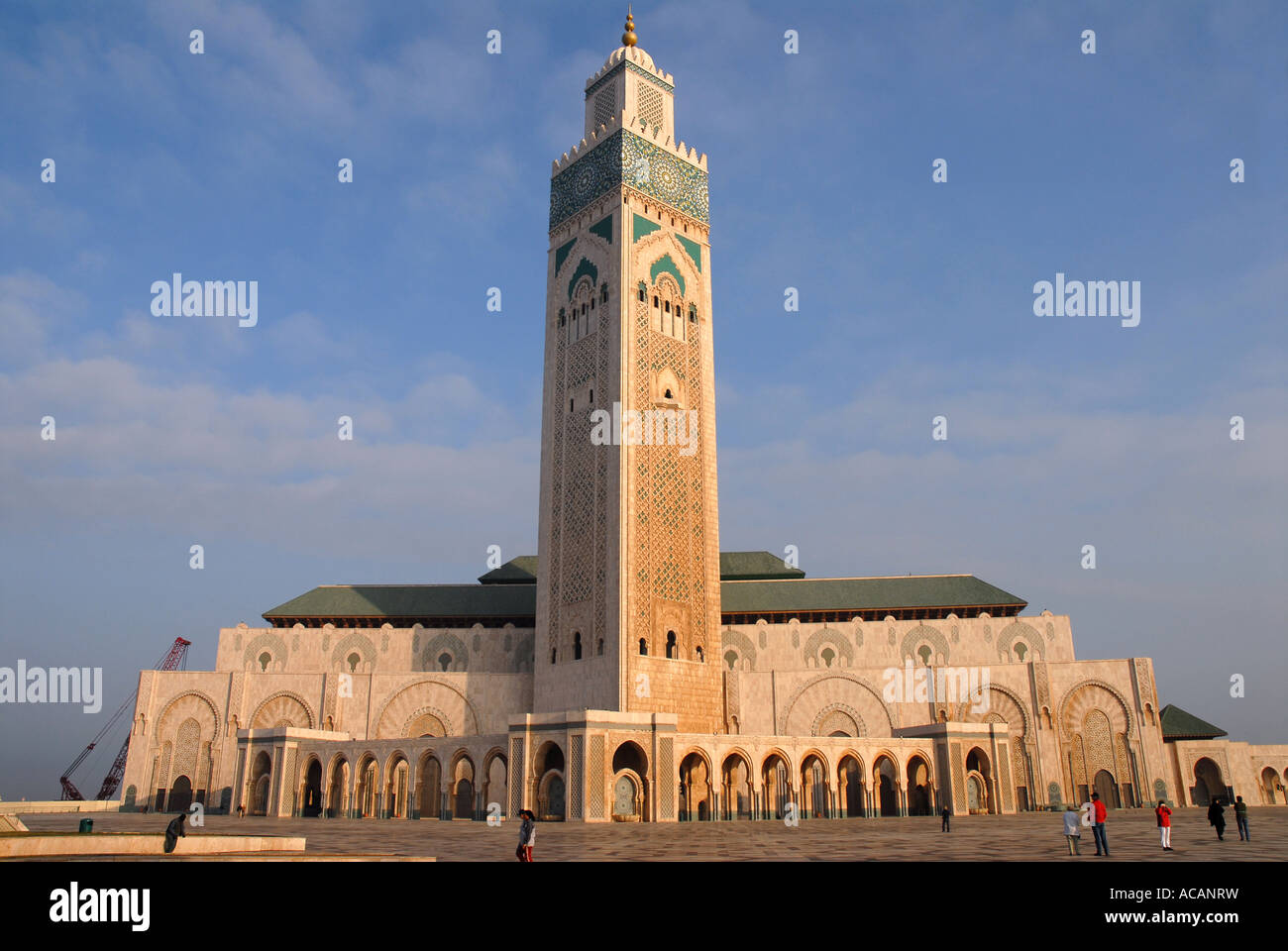 Hassan II Mosque, Casablanca, Morocco, Africa Stock Photo