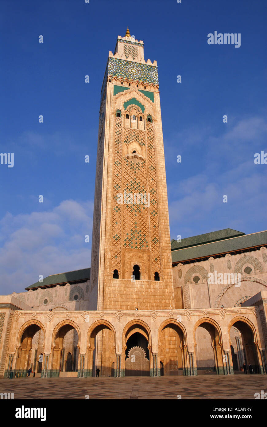 Hassan II Mosque, Casablanca, Morocco, Africa Stock Photo