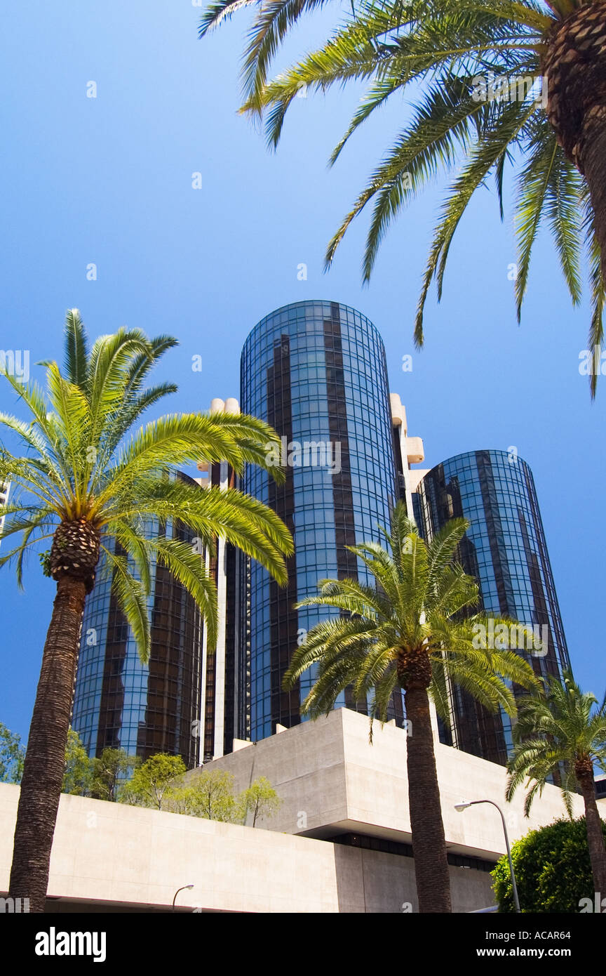 Westin Bonaventure Hotel on Figueroa Avenue Los Angeles California Stock Photo