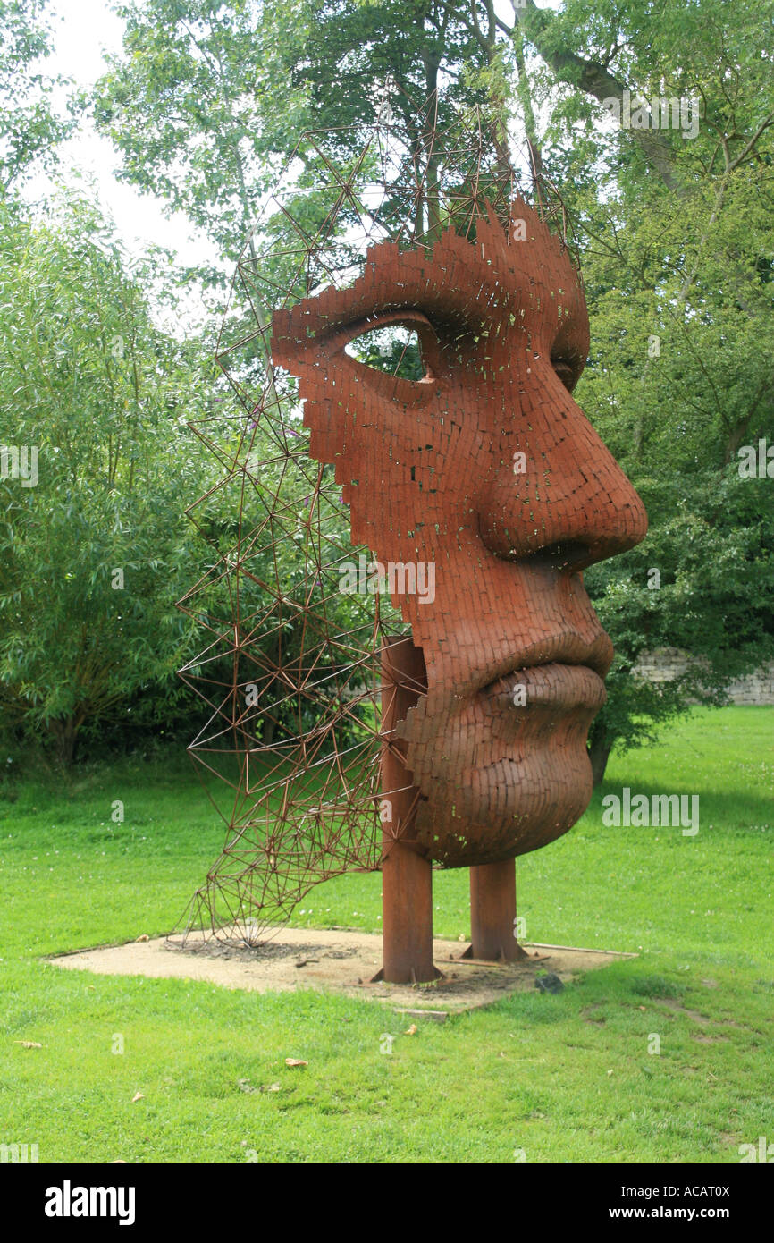 sculpture-park-burghley-house-stamford-stock-photo-alamy