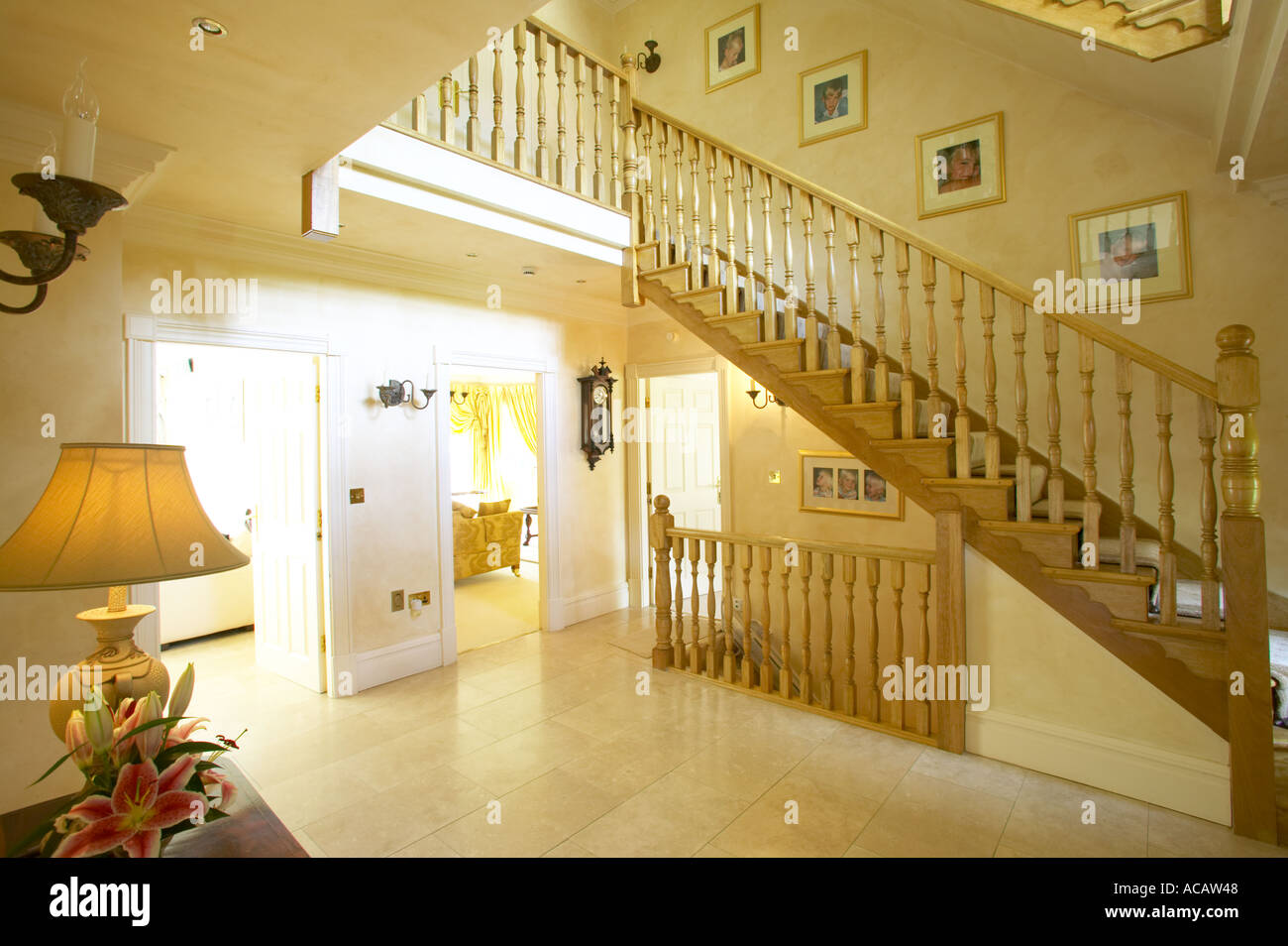 Hallway House Stairs High Resolution Stock Photography and Images - Alamy