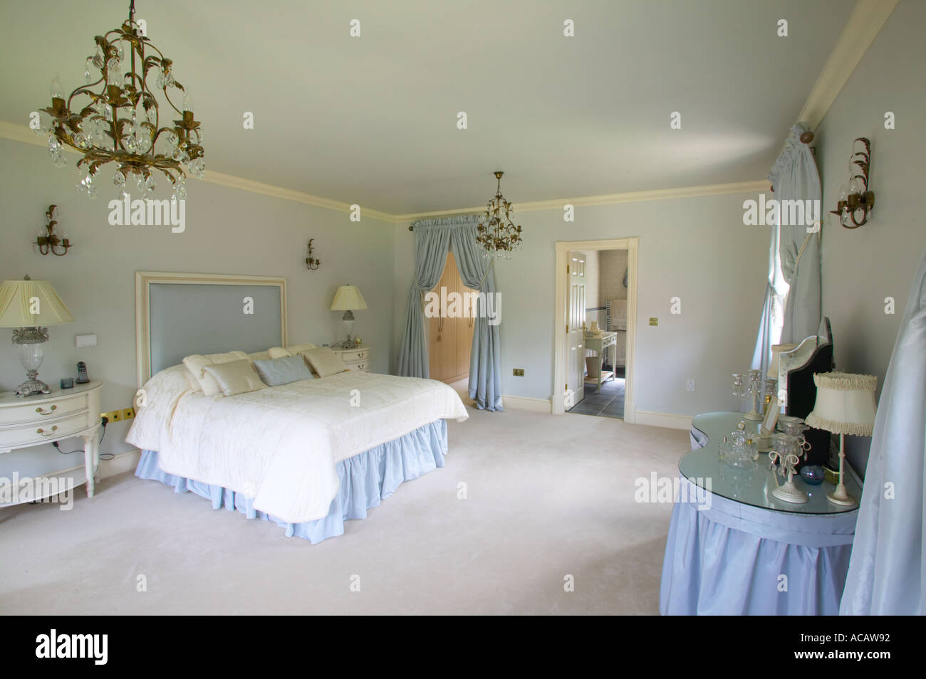 Master Bedroom Of Large Home With Dressing Room And En Suite