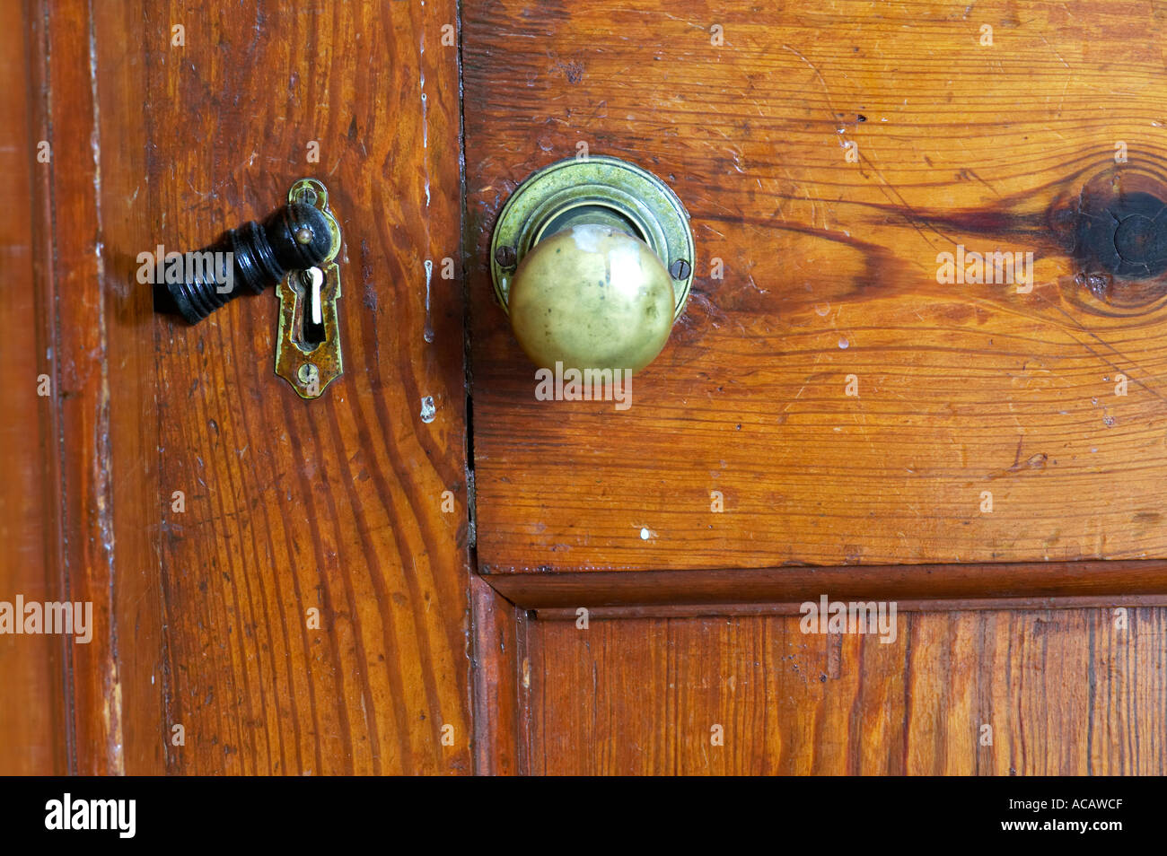 Old Door Knob Keyhole High Resolution Stock Photography and Images Alamy