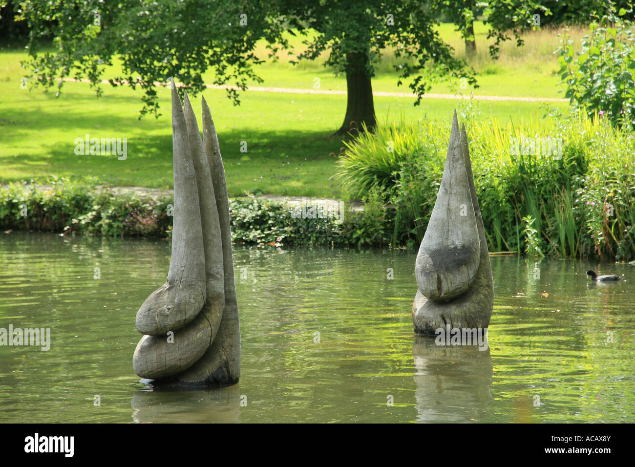 Sculpture Park Burghley House Stamford Stock Photo - Alamy