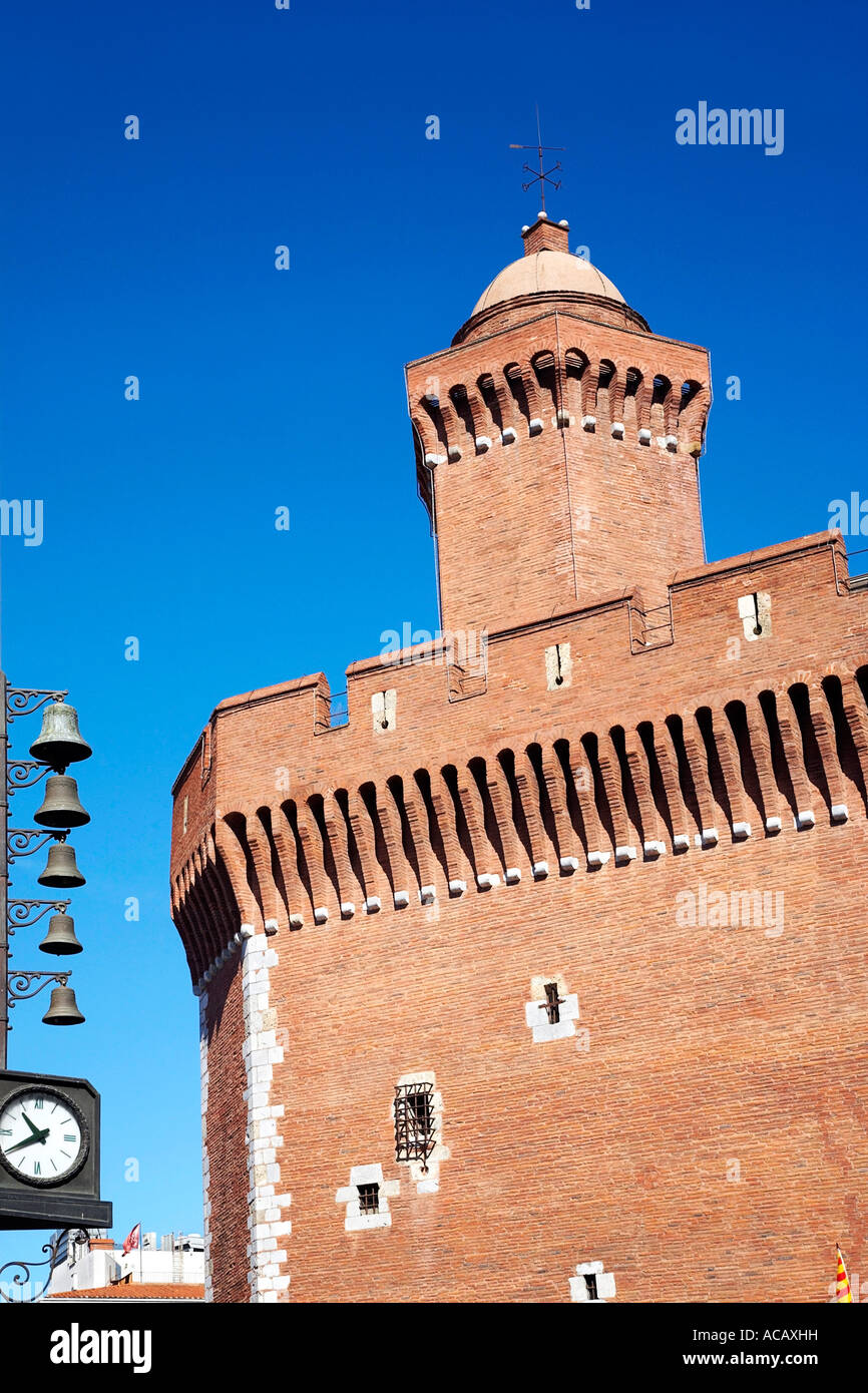 The Castillet in Perpignan, France Stock Photo - Alamy