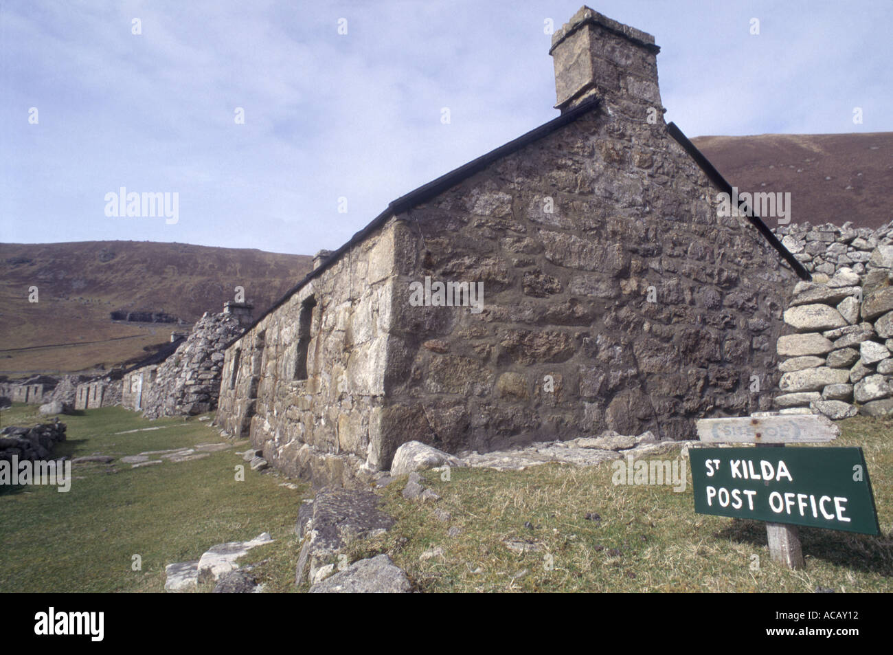 St Kilda Weather Proofed Houses Stock Photo Alamy