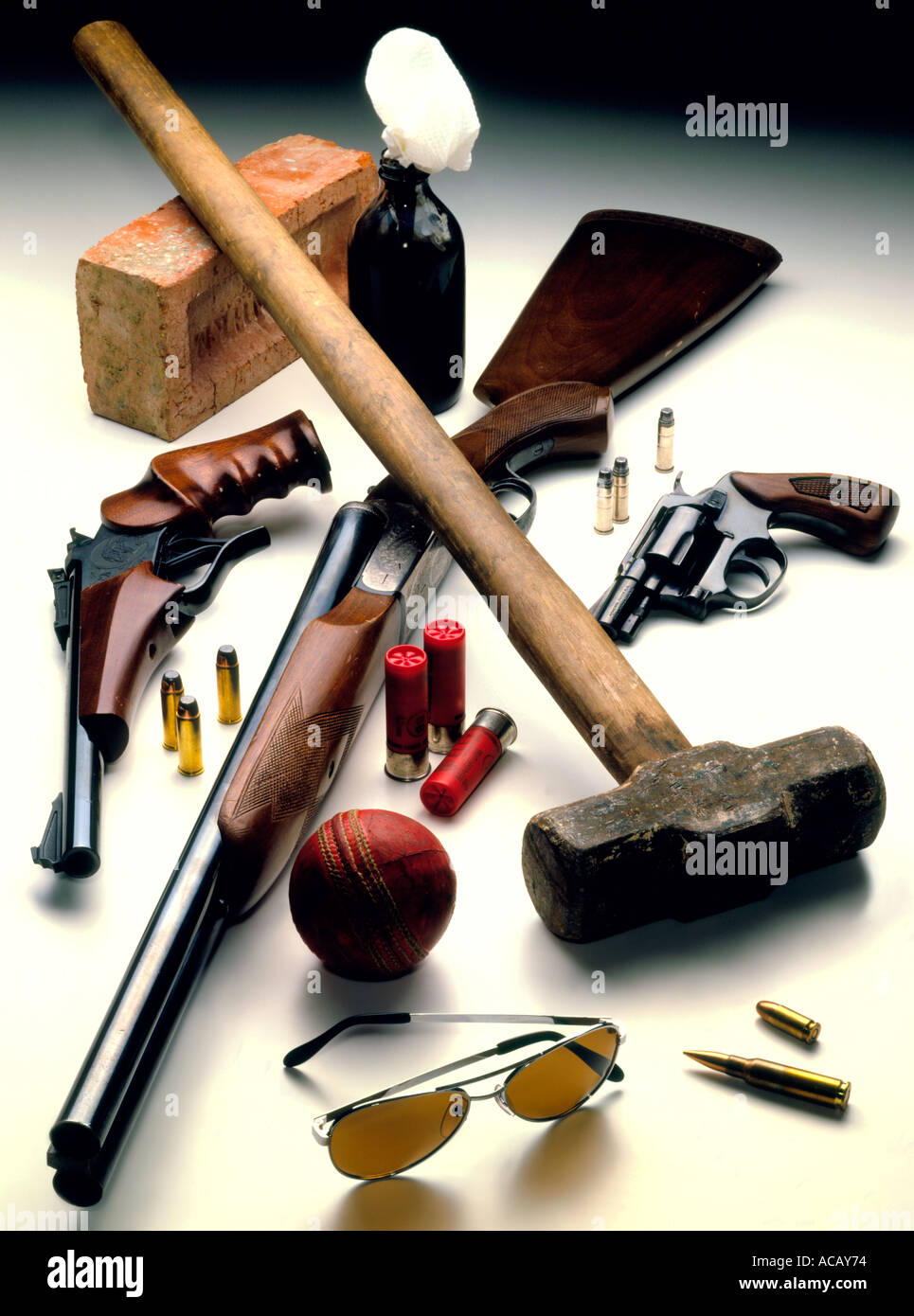 Weapons stock photo alamy