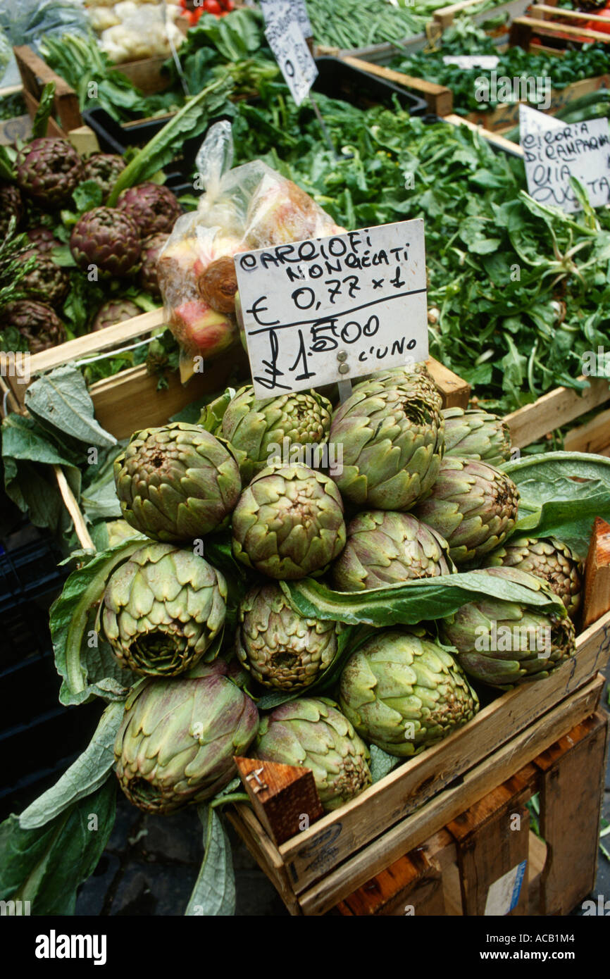Carciofi rome hi-res stock photography and images - Alamy