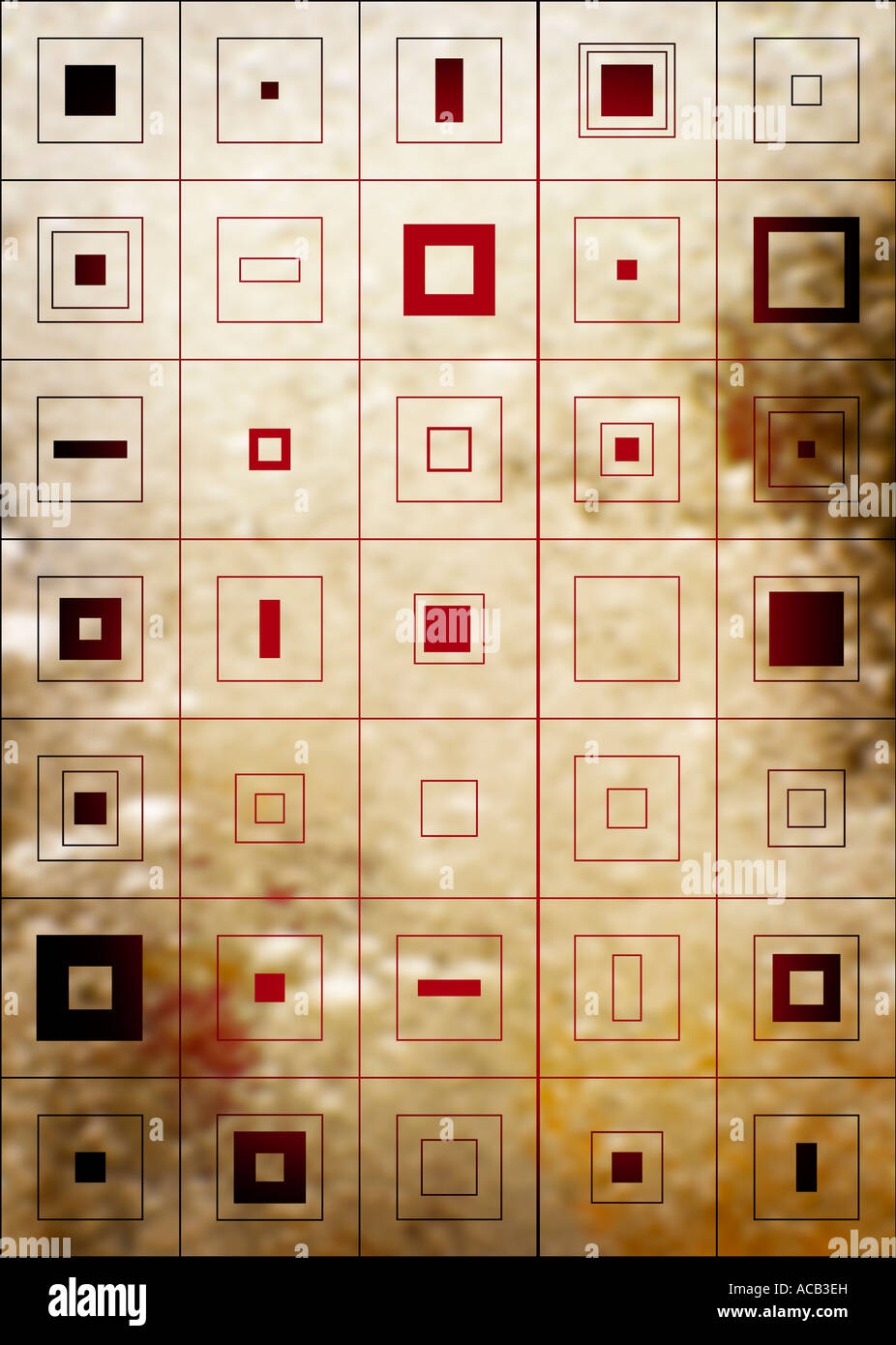 Abstract digital pattern hi-res stock photography and images - Alamy