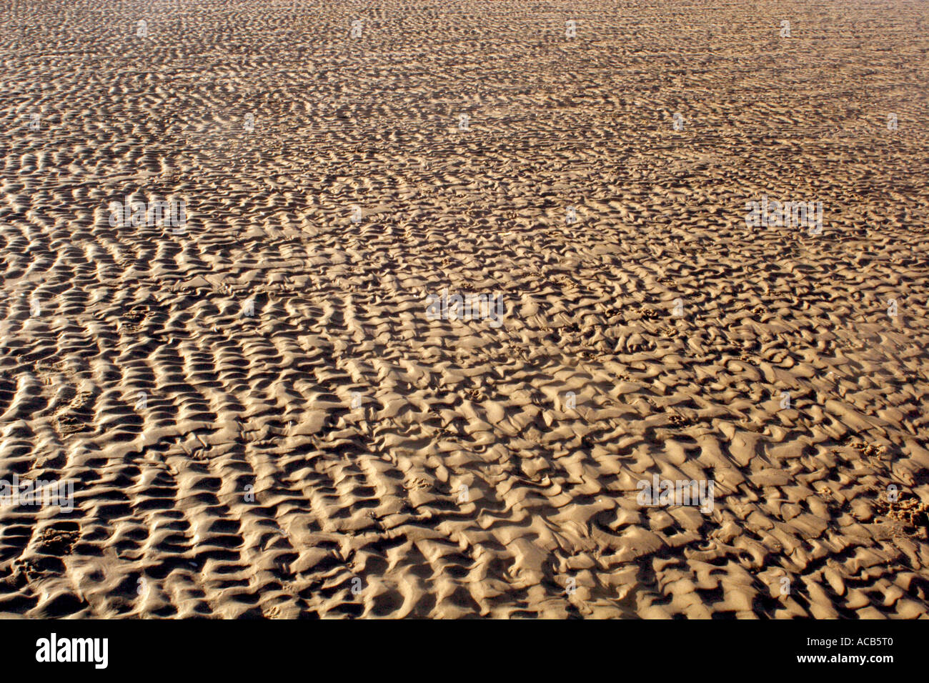 Patterns in sand, UK Stock Photo - Alamy
