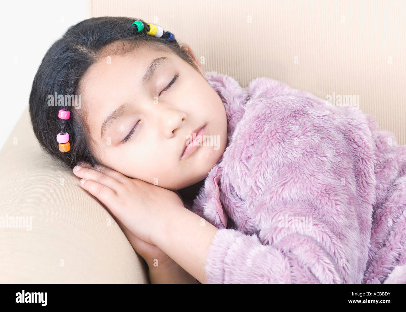 Close up black girl resting hi-res stock photography and images - Alamy