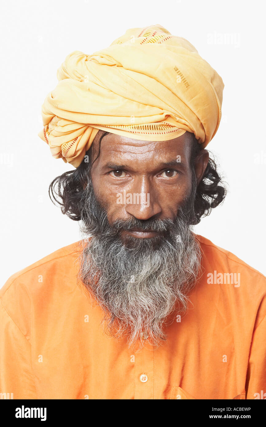 portrait-of-a-sadhu-stock-photo-alamy