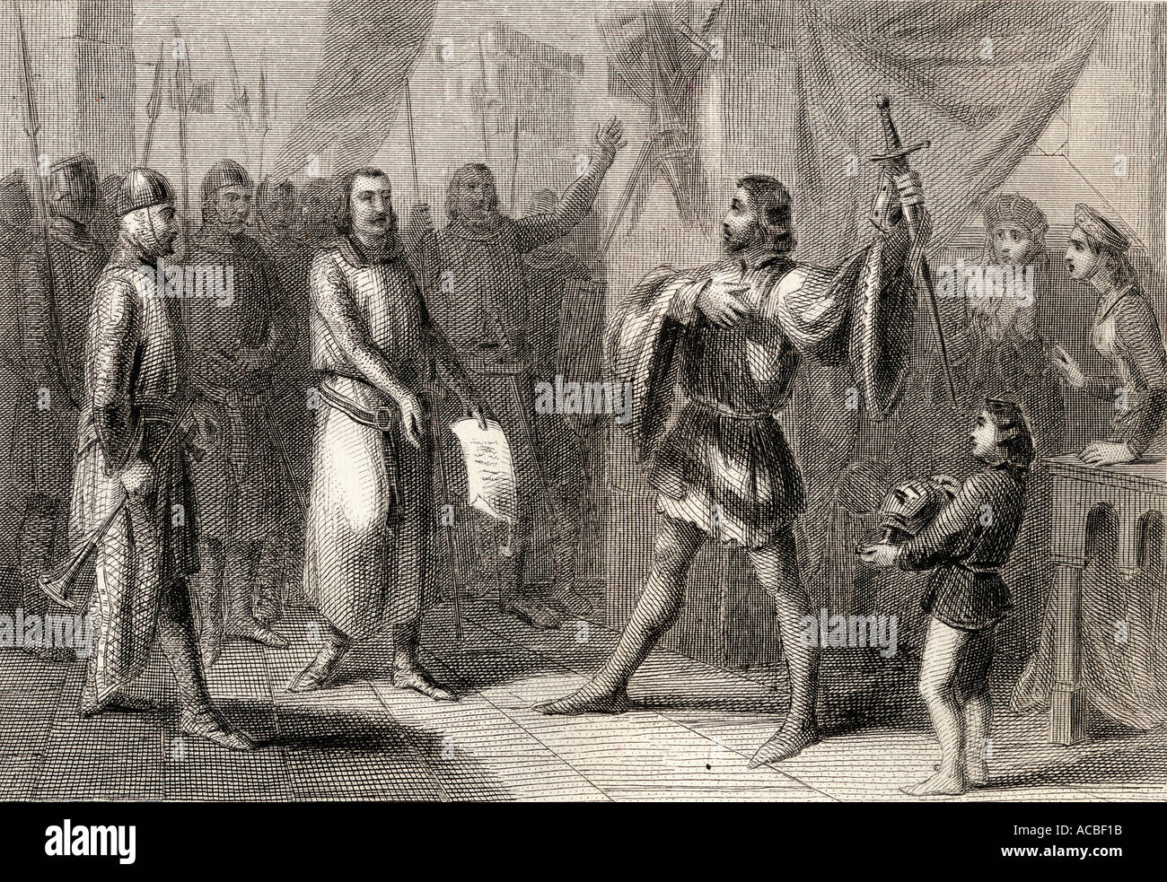 Call to the nobles in the name of King Fernando III. Ferdinand III ...