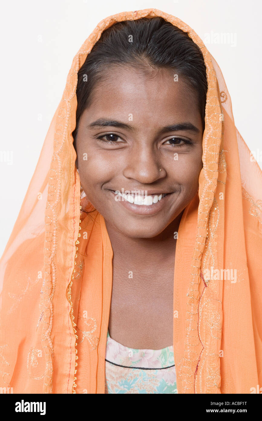 Indian girl portrait 13 years hi-res stock photography and images - Alamy