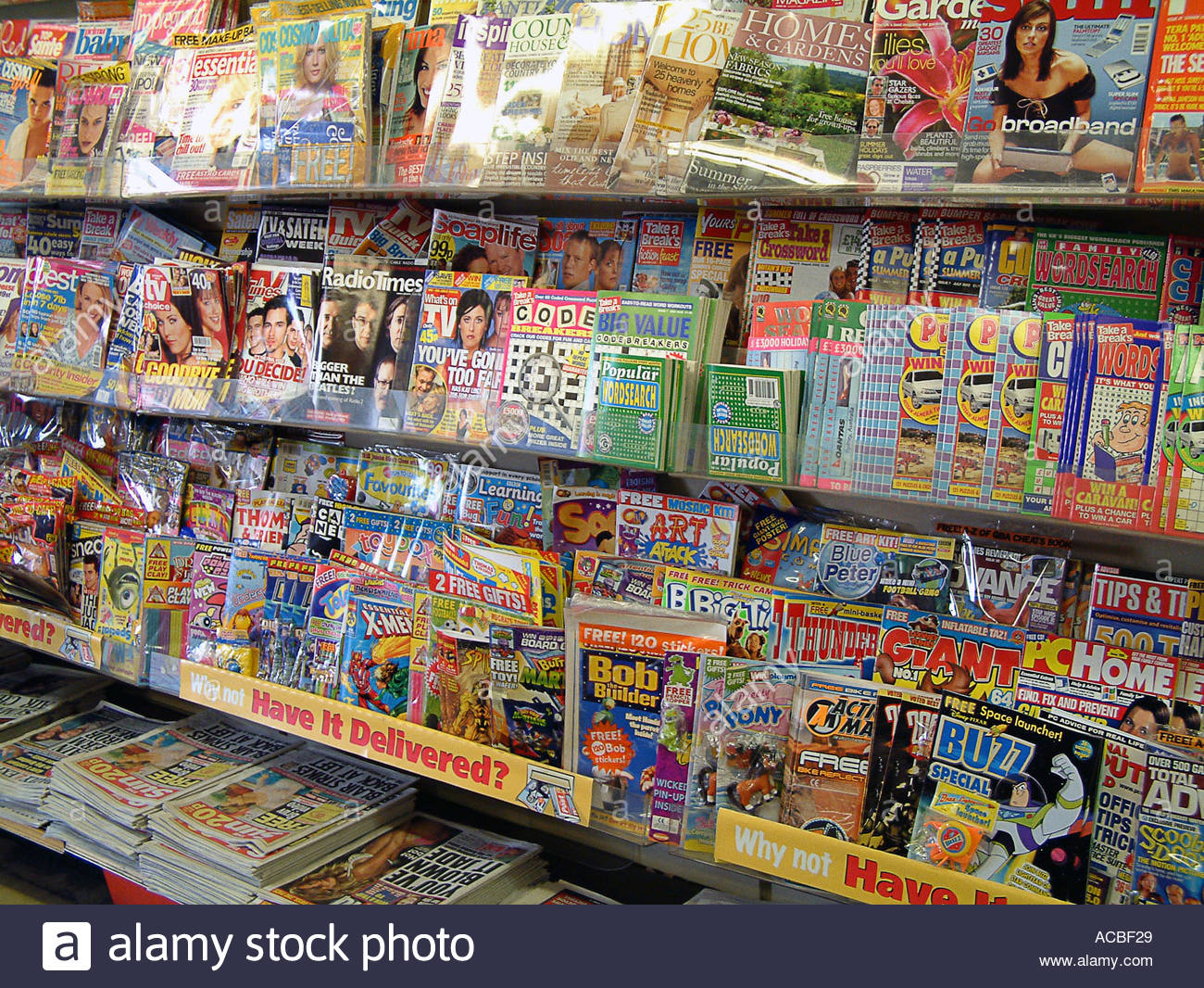 Top Shelf Magazines High Resolution Stock Photography and Images Alamy