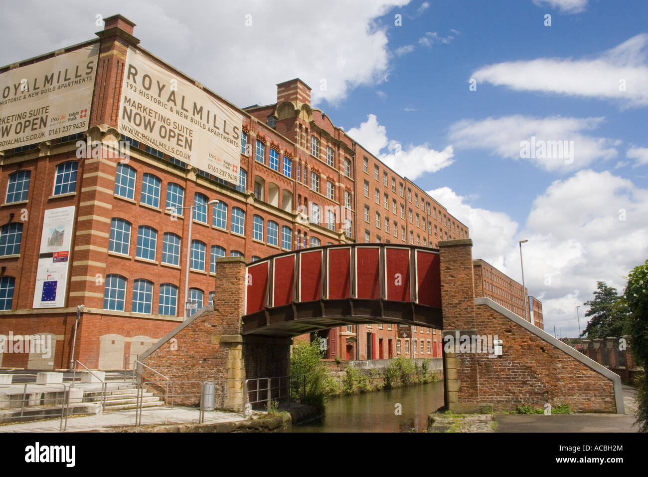 Royal Mills, Ancoats Manchester UK Stock Photo Alamy