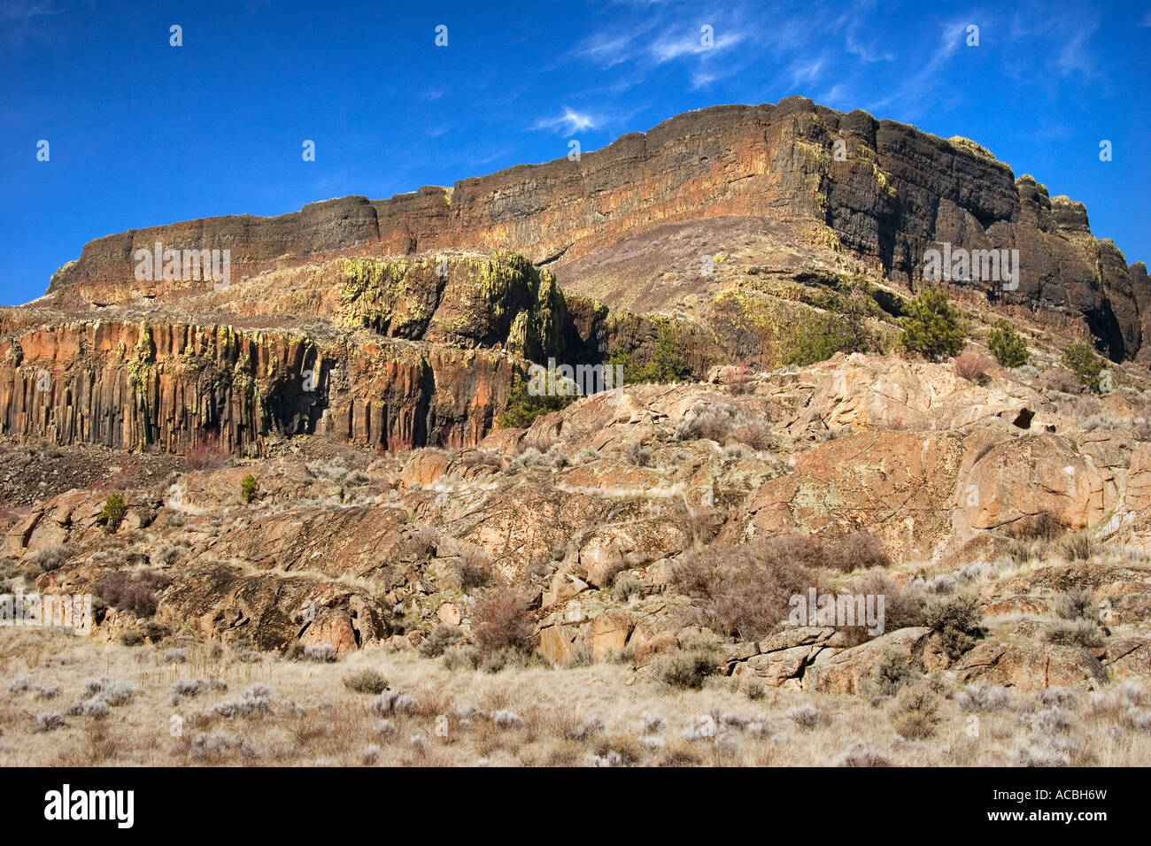 Steamboat Rock Steamboat Rock State Park Washington Stock Photo Alamy