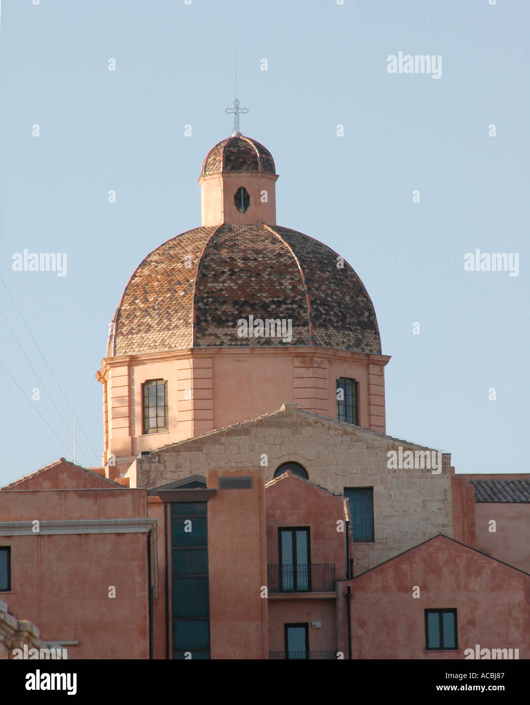 The Duomo Oristano Stock Photo