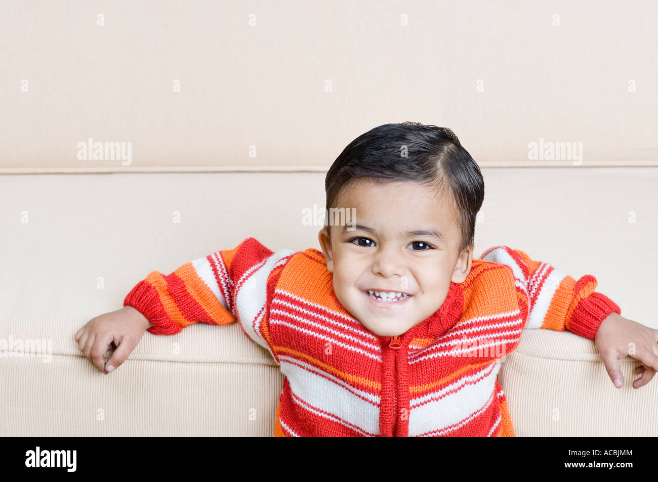 Happy cute indian boy black hi-res stock photography and images - Alamy