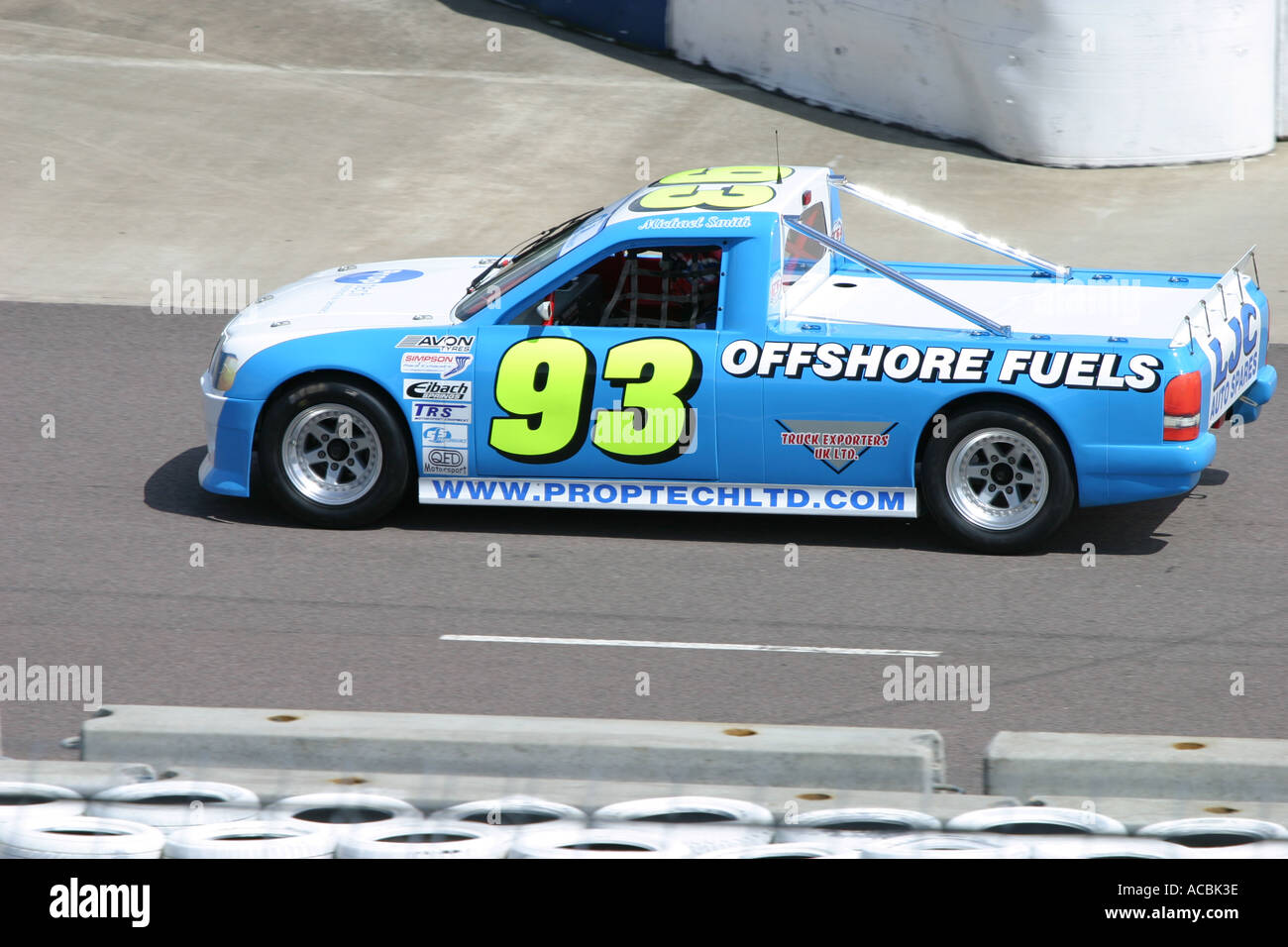 Racing pick up trucks Stock Photo - Alamy