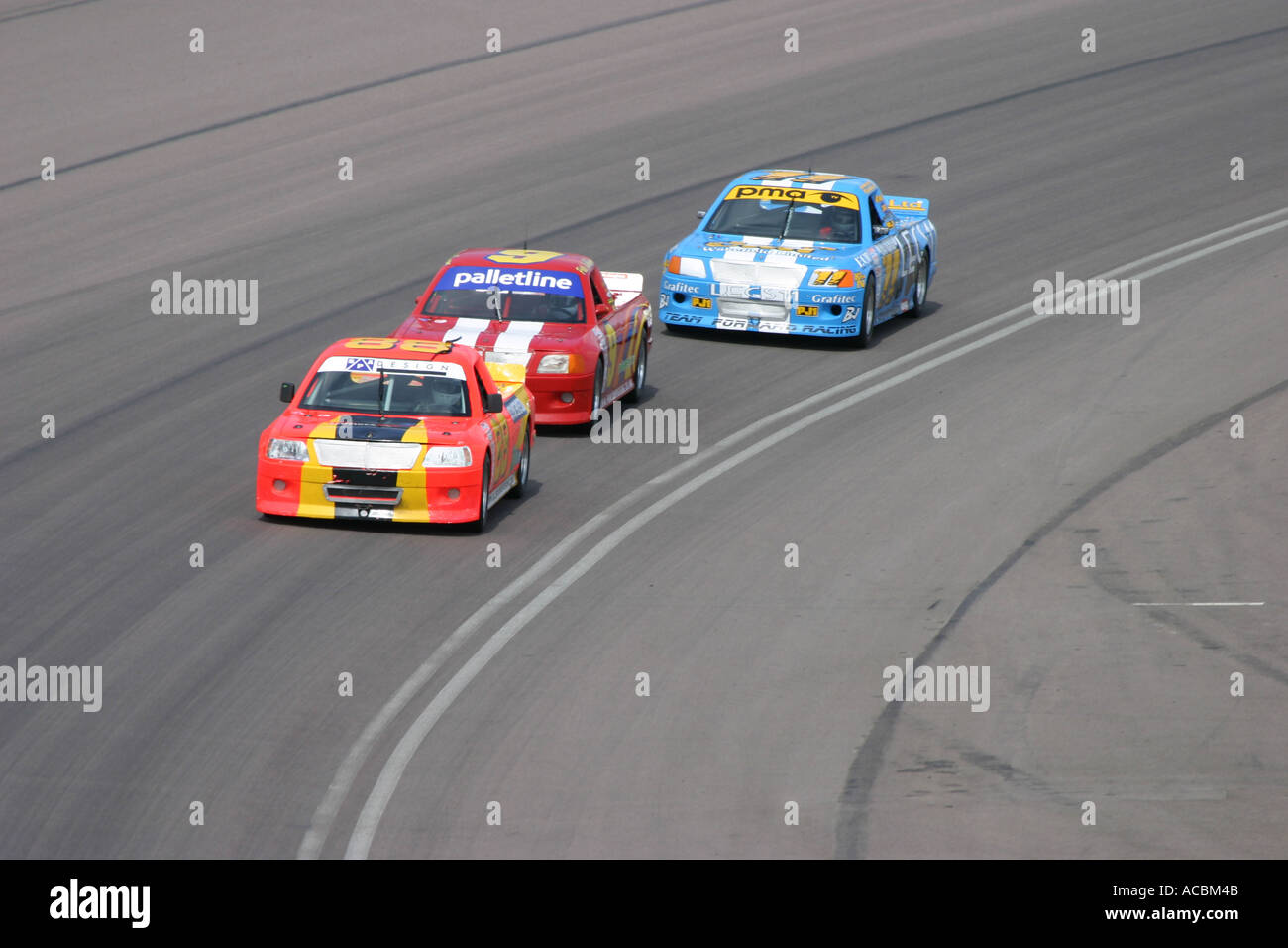 Banked racetrack hi-res stock photography and images - Alamy