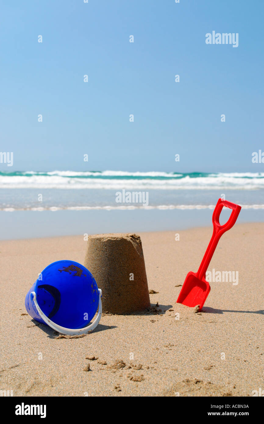 sand castle bucket and spade