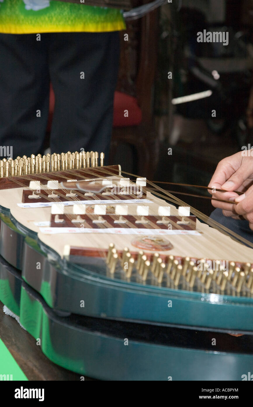 Thai instrument, Khim Stock Photo Alamy