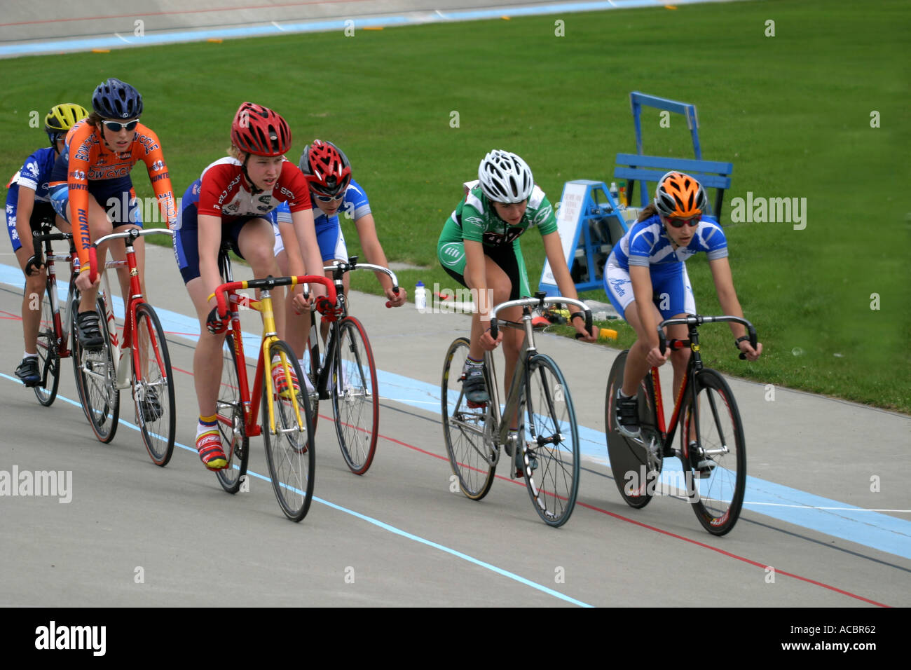 Tired athletes race race track hi-res stock photography and images - Alamy