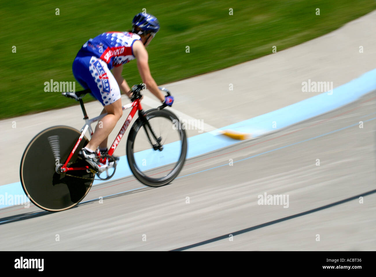 Track National Championship bicycle races Stock Photo Alamy