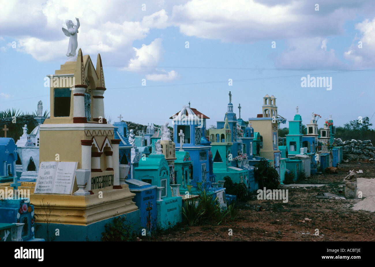 cemetery town of cartago department of valle del cauca columbia Stock Photo