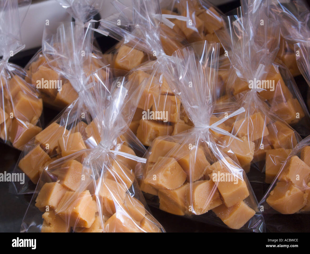 Home made Fudge Stock Photo