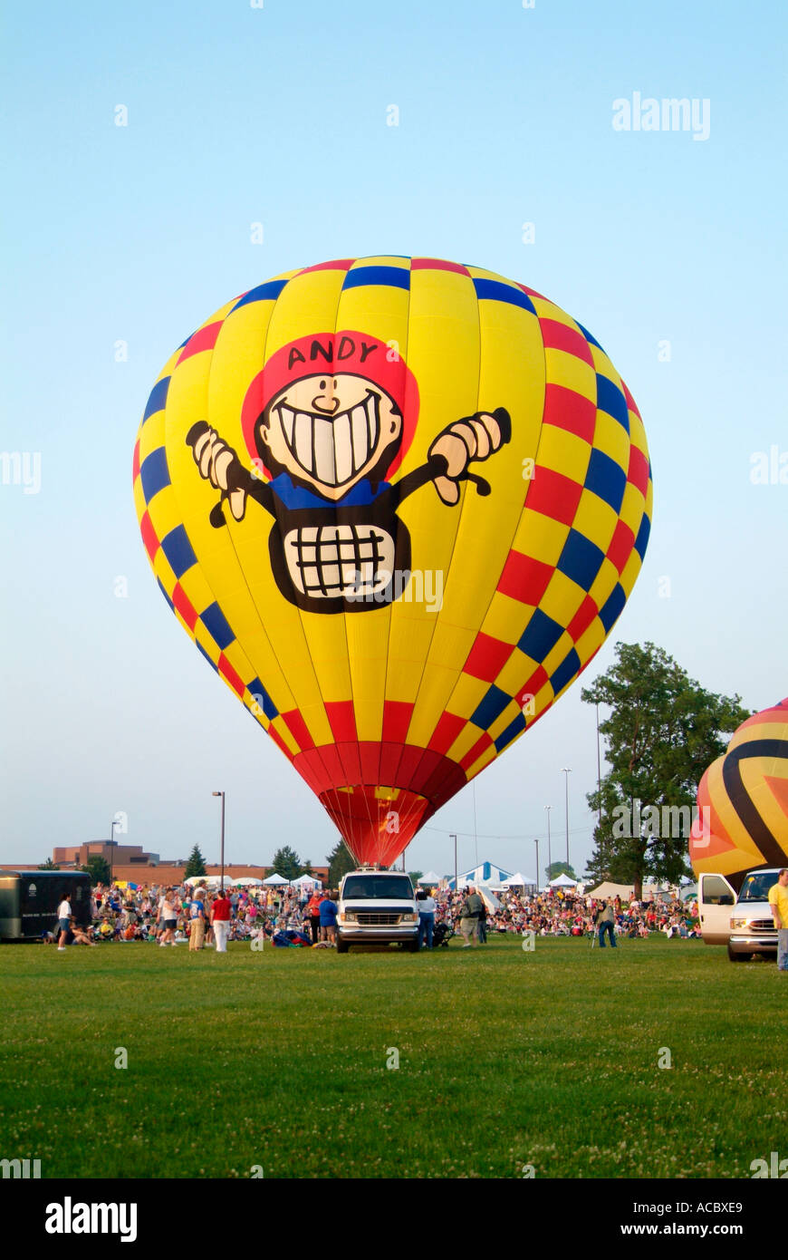 Annual Hot air balloon festival competition held at Howell Michigan