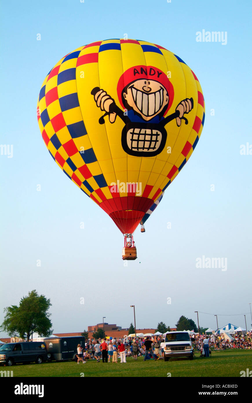 Annual Hot air balloon festival competition held at Howell Michigan