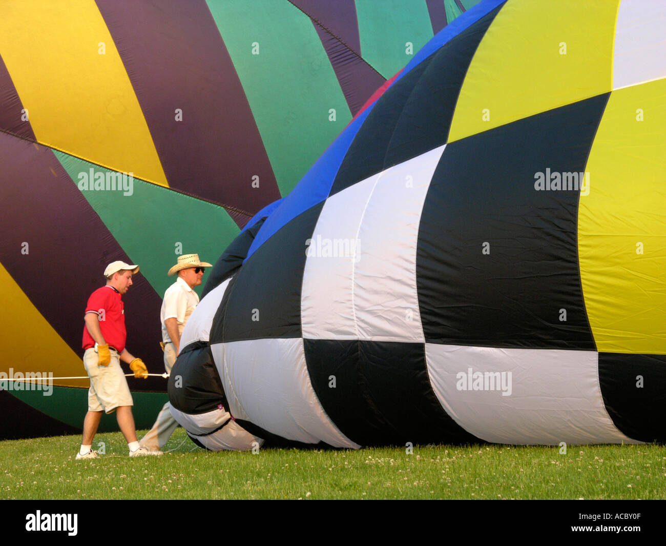 Annual Hot air balloon festival competition held at Howell Michigan