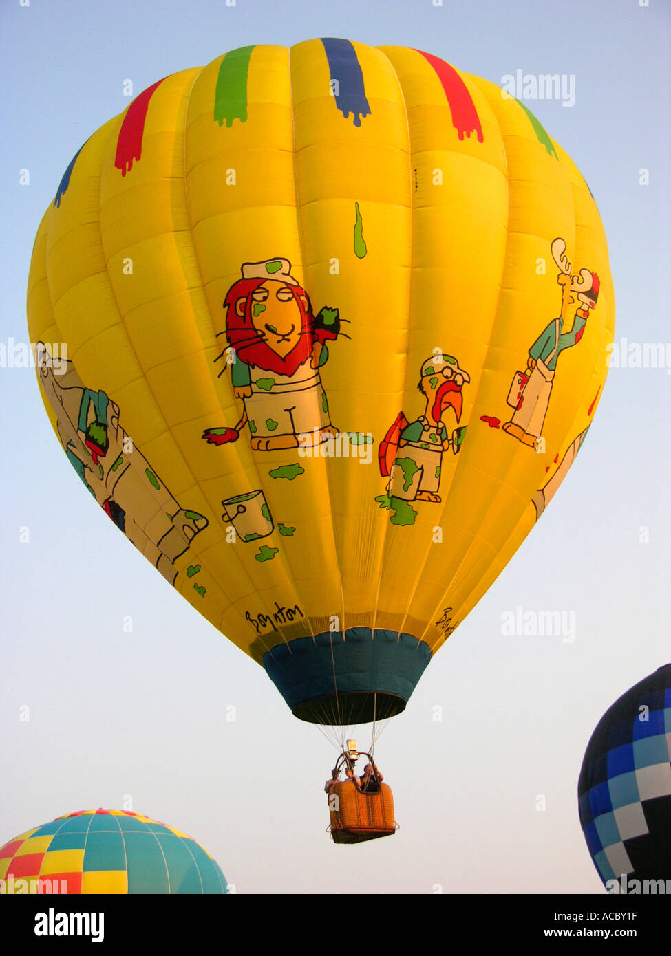 Annual Hot air balloon festival competition held at Howell Michigan