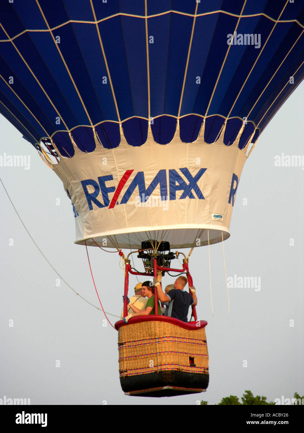 Annual Hot air balloon festival competition held at Howell Michigan Balloon fest Stock Photo Alamy