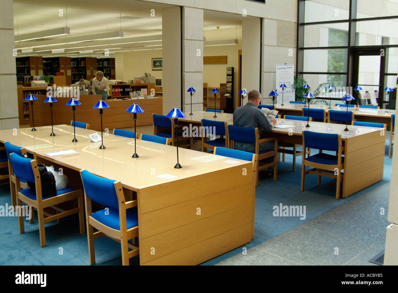 State of Michigan Library at Lansing Michigan Stock Photo - Alamy