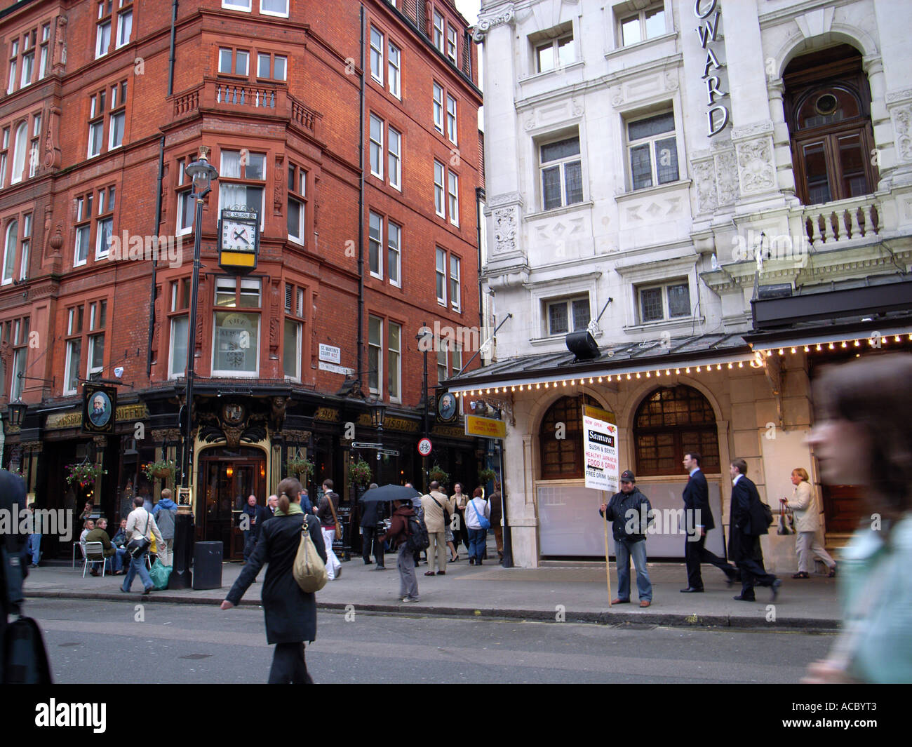 London Street Scene Stock Photo