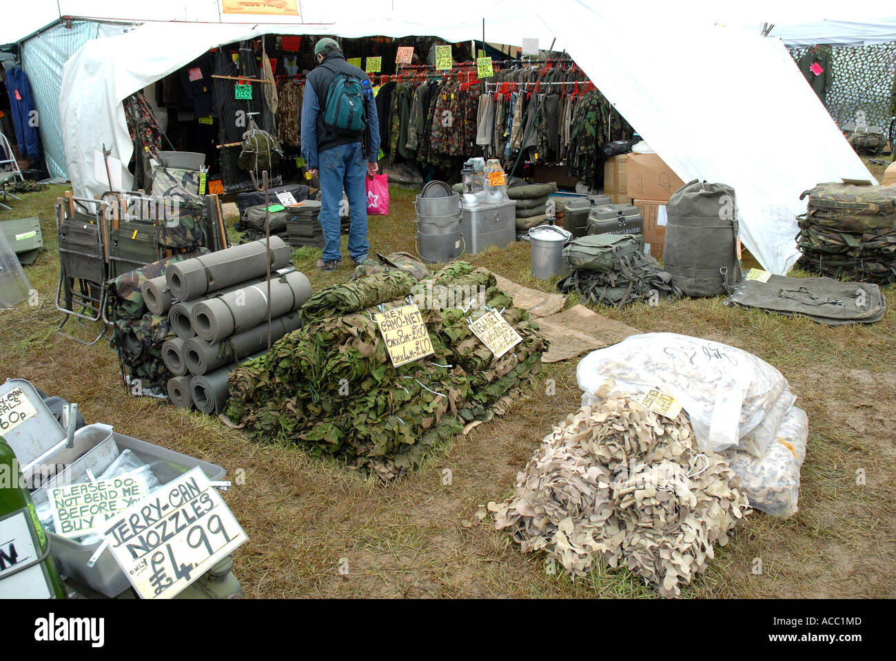 Army Surplus MOD surplus stock for sale Stock Photo - Alamy