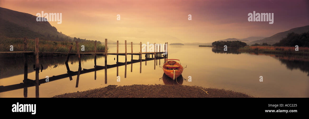 Derwent Lake in the Lake District UK Stock Photo