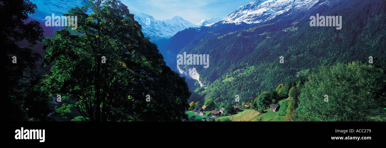 Wengen Switzerland Stock Photo