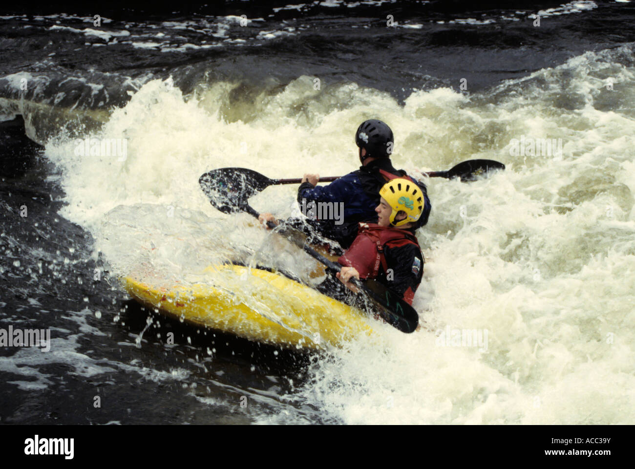 White water kayaking, National Water Sports Centre, Holme Pierrepont