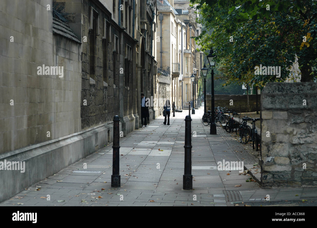 St Giles Street Oxford England Stock Photo Alamy